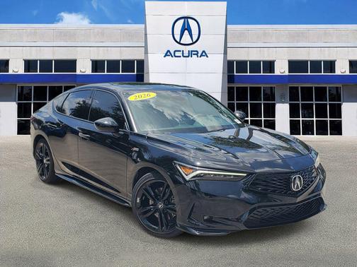 Majestic Black Pearl 2026 Acura Integra FWD A-Spec