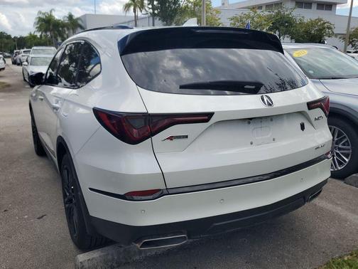 Platinum White Pearl 2025 Acura MDX A-SPEC Advance Package