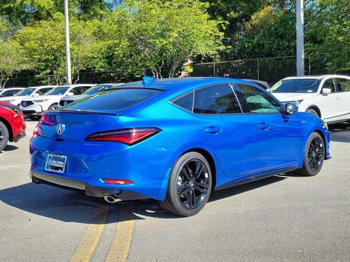 Double Apex Blue Pearl 2026 Acura Integra FWD A-Spec with Technology