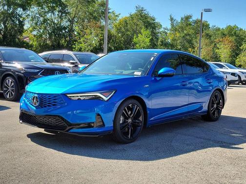 Double Apex Blue Pearl 2026 Acura Integra FWD A-Spec with Technology