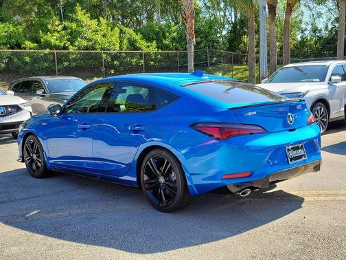 Double Apex Blue Pearl 2026 Acura Integra FWD A-Spec with Technology