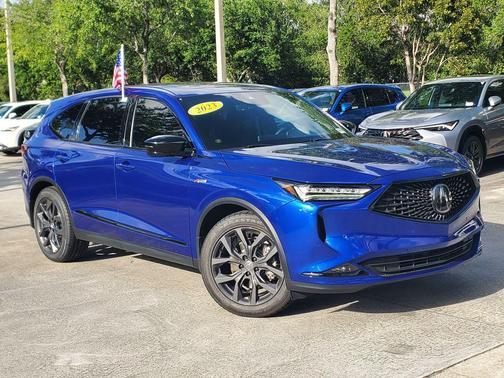 Apex Blue Pearl 2023 Acura MDX A-SPEC