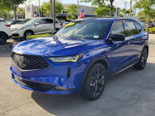 Apex Blue Pearl 2023 Acura MDX A-SPEC