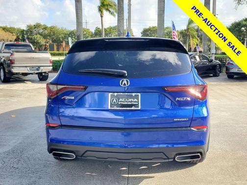 Apex Blue Pearl 2023 Acura MDX A-SPEC