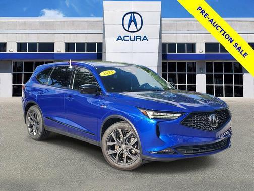 Apex Blue Pearl 2023 Acura MDX A-SPEC