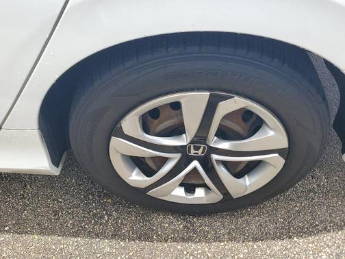 White Orchid Pearl 2018 Honda Civic LX