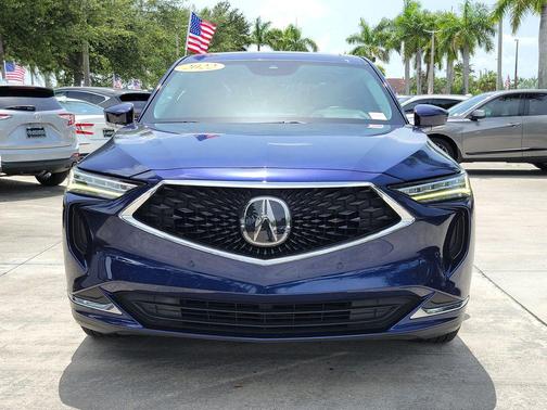 Fathom Blue Pearl 2022 Acura MDX Technology Package