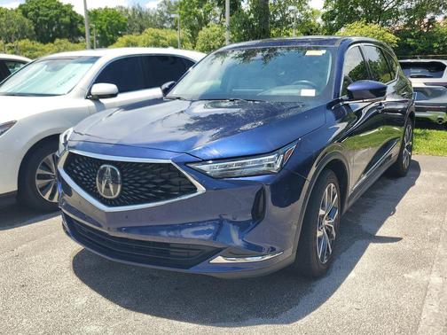 Fathom Blue Pearl 2022 Acura MDX Technology Package