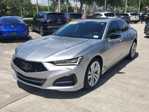 Lunar Silver Metallic 2023 Acura TLX Technology