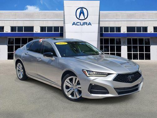 Lunar Silver Metallic 2023 Acura TLX Technology