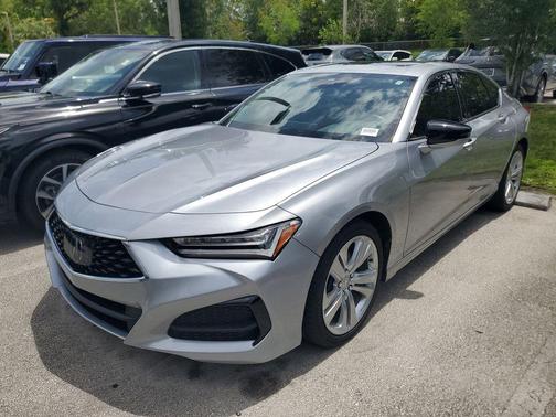 Lunar Silver Metallic 2023 Acura TLX Technology