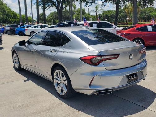 Lunar Silver Metallic 2023 Acura TLX Technology