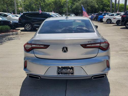 Lunar Silver Metallic 2023 Acura TLX Technology