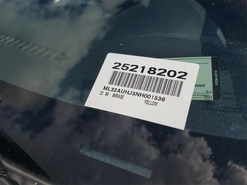 2022 Mitsubishi Mirage ES