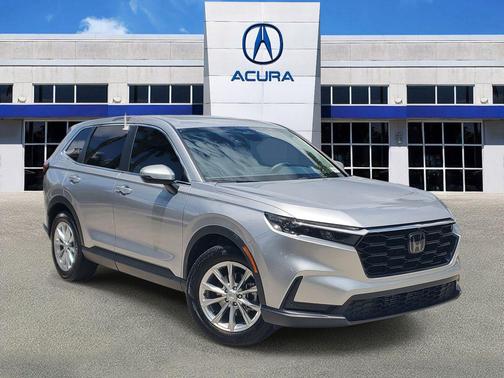 Solar Silver Metallic 2025 Honda CR-V EX 2WD