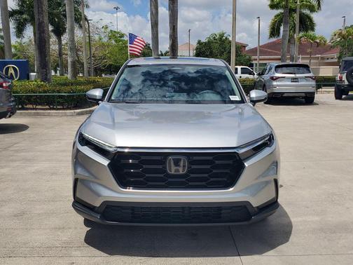 Solar Silver Metallic 2025 Honda CR-V EX 2WD