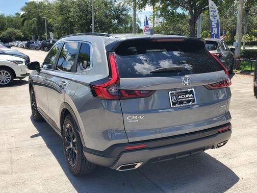 Urban Gray Pearl 2025 Honda CR-V Hybrid Sport FWD