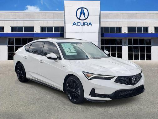 Platinum White 2026 Acura Integra FWD A-Spec with Technology