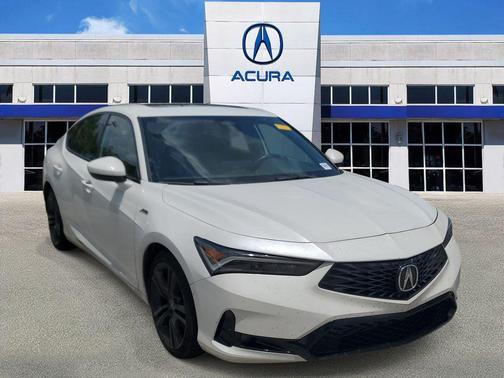 Platinum White Pearl 2023 Acura Integra A-SPEC