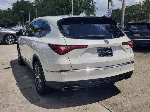 Platinum White Pearl 2022 Acura MDX Technology Package