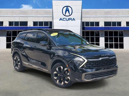Ebony Black 2023 Kia Sportage X-Line
