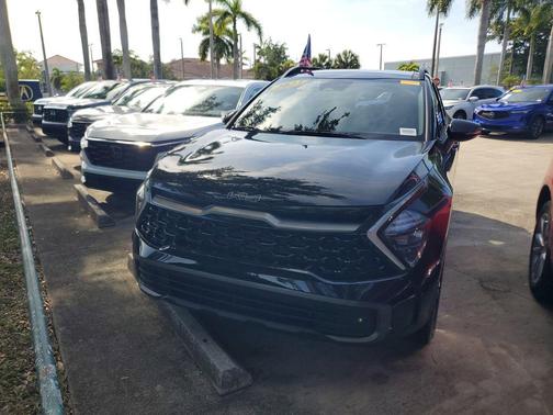 Ebony Black 2023 Kia Sportage X-Line