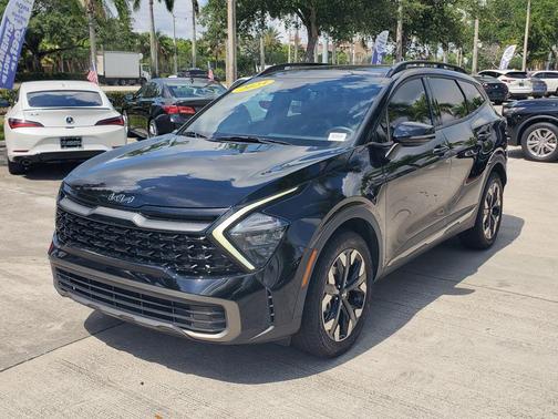 Ebony Black 2023 Kia Sportage X-Line