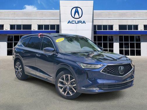 Fathom Blue Pearl 2024 Acura MDX Technology Package