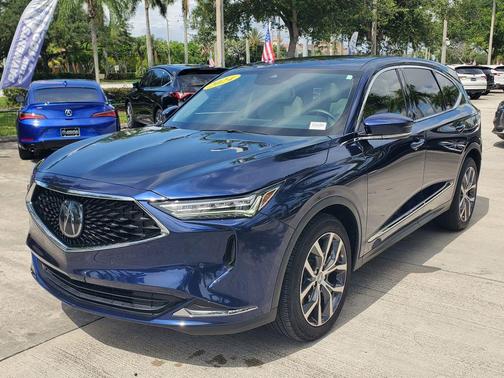 Fathom Blue Pearl 2024 Acura MDX Technology Package