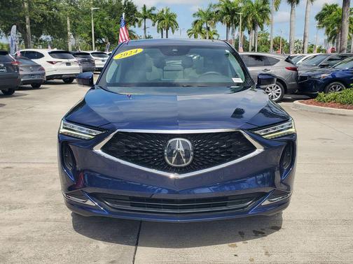 Fathom Blue Pearl 2024 Acura MDX Technology Package