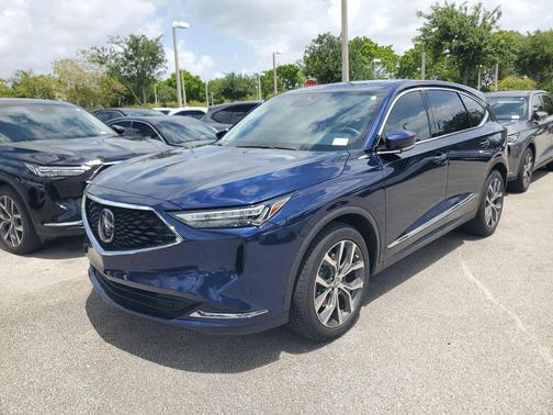 Fathom Blue Pearl 2024 Acura MDX Technology Package