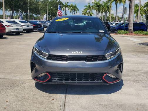 Gravity Gray 2022 Kia Forte GT-Line