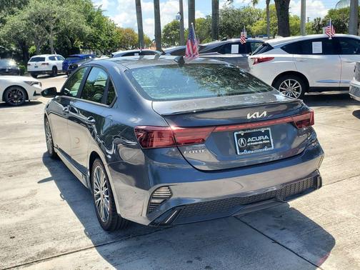 Gravity Gray 2022 Kia Forte GT-Line