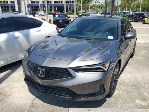 Liquid Carbon Metallic 2023 Acura Integra A-SPEC