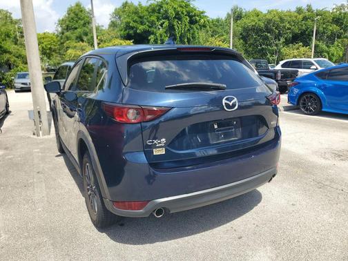 Deep Crystal Blue Mica 2021 Mazda CX-5 Touring