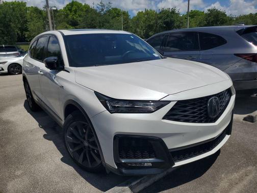 Platinum White Pearl 2025 Acura MDX A-SPEC