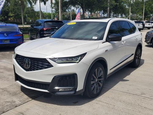 Platinum White Pearl 2025 Acura MDX A-SPEC