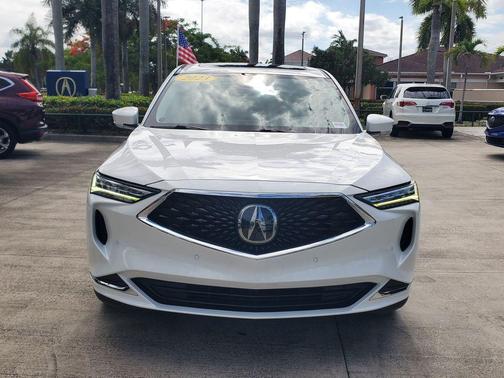 Platinum White Pearl 2023 Acura MDX Technology Package