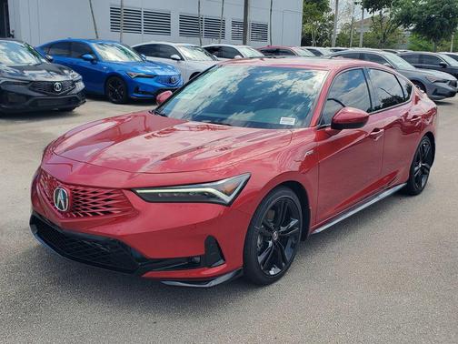 Red Metallic 2026 Acura Integra FWD A-Spec