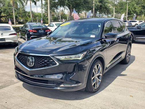 Majestic Black Pearl 2023 Acura MDX Technology Package
