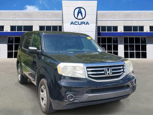 Crystal Black Pearl 2012 Honda Pilot LX