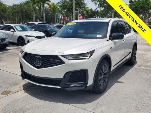 Platinum White Pearl 2025 Acura MDX A-SPEC