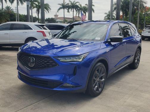 Apex Blue Pearl 2024 Acura MDX A-SPEC
