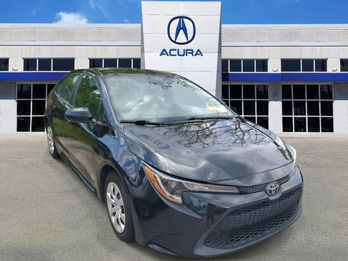 Black Sand Pearl 2020 Toyota Corolla LE