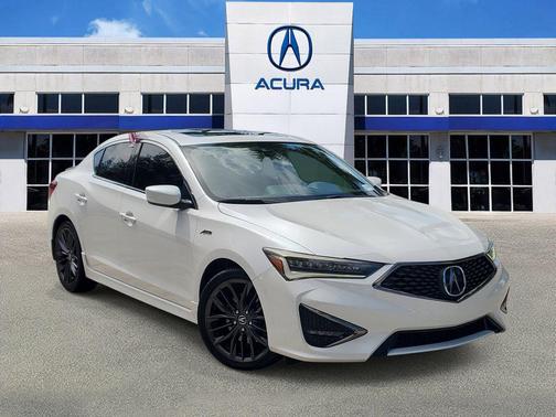 Platinum White Pearl 2019 Acura ILX Premium & A-SPEC Packages