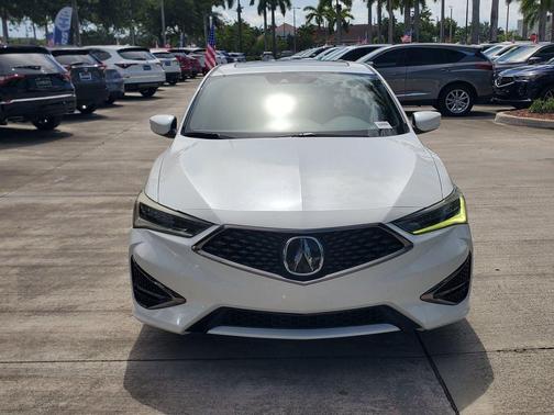 Platinum White Pearl 2019 Acura ILX Premium & A-SPEC Packages
