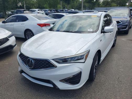 Platinum White Pearl 2019 Acura ILX Premium & A-SPEC Packages