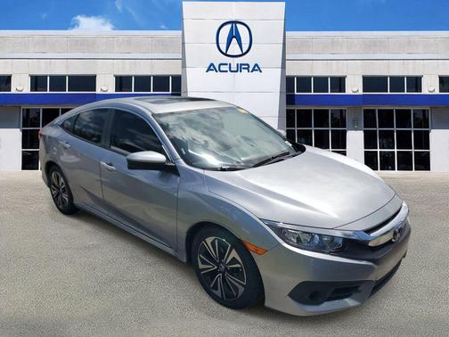 Lunar Silver Metallic 2018 Honda Civic EX-T