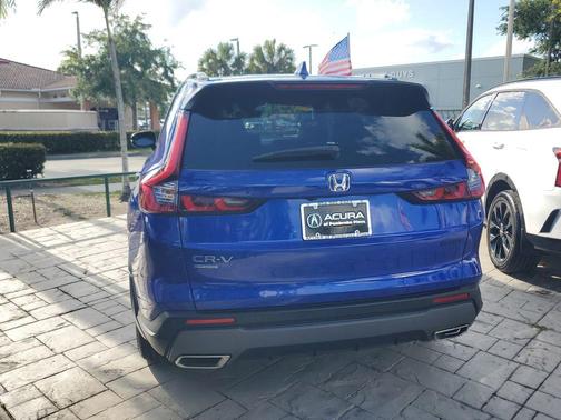 Blue 2024 Honda CR-V Hybrid Sport FWD