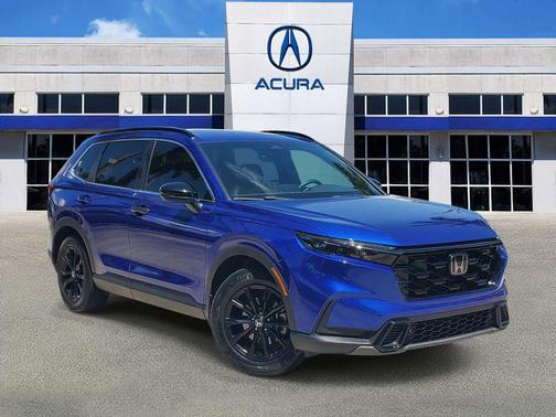 Blue 2024 Honda CR-V Hybrid Sport FWD